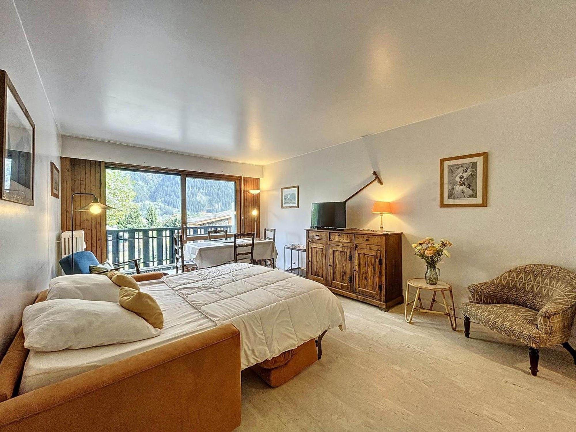 Ferienwohnung T2 45M² 2/4 Pesonnes Centre Chamonix - Fr-1-507-27 Exterior foto